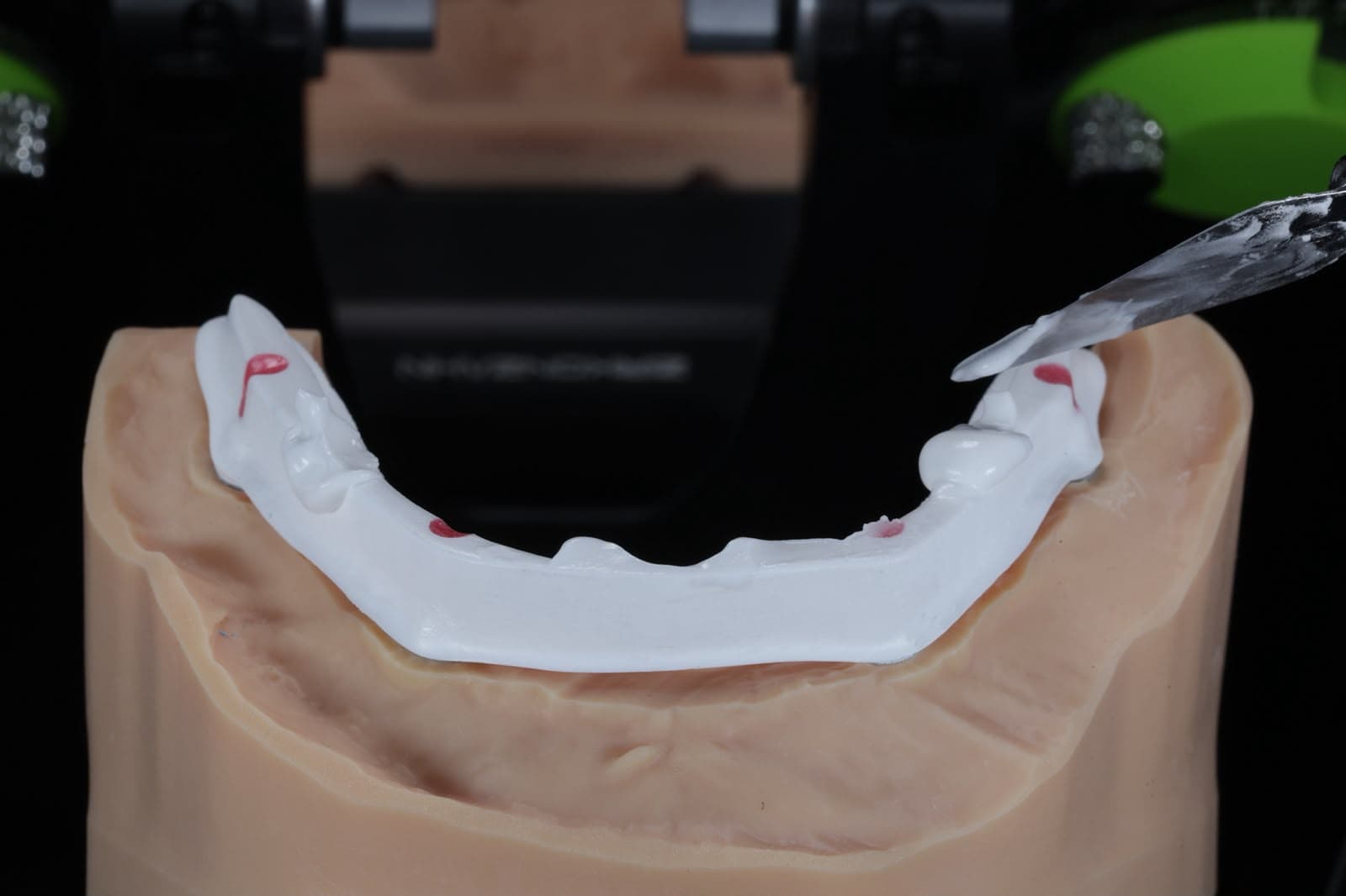 Zirconia su Zirconia — prova estetica